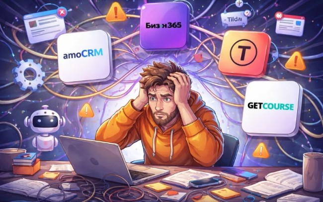 Мультисервисный стек в онлайн-школах! Почему лидеры уходят от системы «всё в одном» и как управлять этим хаосом