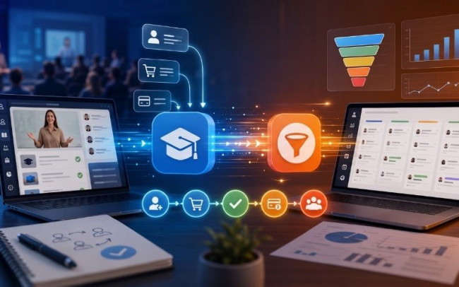 Как автоматически передавать учеников из GetCourse в amoCRM